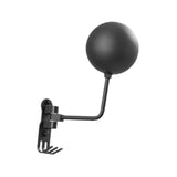 Maxbell Motorcycle Helmet Holder Metal with Hooks for Bedroom Clothes Shop Home Black