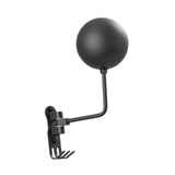 Maxbell Motorcycle Helmet Holder Metal with Hooks for Bedroom Clothes Shop Home Black