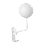 Maxbell Motorcycle Helmet Holder Metal with Hooks for Bedroom Clothes Shop Home White