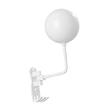 Maxbell Motorcycle Helmet Holder Metal with Hooks for Bedroom Clothes Shop Home White