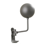 Maxbell Motorcycle Helmet Holder Metal with Hooks for Bedroom Clothes Shop Home Gray