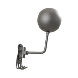 Maxbell Motorcycle Helmet Holder Metal with Hooks for Bedroom Clothes Shop Home Gray