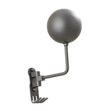 Maxbell Motorcycle Helmet Holder Metal with Hooks for Bedroom Clothes Shop Home Gray