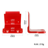Maxbell Anti Collision Baffle for Electric Scooter Easily Install Thickened Mudguard Red