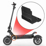 Maxbell Anti Collision Baffle for Electric Scooter Easily Install Thickened Mudguard Black