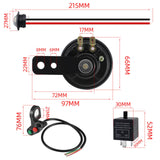 Maxbell ATV UTV Turn Signal LED Light Kit Professional Replace Premium Horn Function