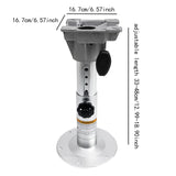 Maxbell Boat Seat Pedestal Professional Lightweight High Performance Boat Chair Base 33 to 48 cm Adjust