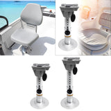Maxbell Boat Seat Pedestal Professional Lightweight High Performance Boat Chair Base 33 to 48 cm Adjust