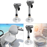 Maxbell Boat Seat Pedestal Professional Lightweight High Performance Boat Chair Base 33 to 48 cm Adjust