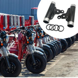 Maxbell Motorcycle Headlight Bracket Equipment Repairing Part Support Headlamp Mount Black 40mm