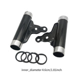 Maxbell Motorcycle Headlight Bracket Equipment Repairing Part Support Headlamp Mount Black 46mm