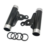 Maxbell Motorcycle Headlight Bracket Equipment Repairing Part Support Headlamp Mount Black 46mm