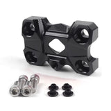 Maxbell Motorcycle Handlebar Riser Sturdy Lightweight Metal for Honda Motorbike Black