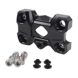 Maxbell Motorcycle Handlebar Riser Sturdy Lightweight Metal for Honda Motorbike Black