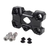 Maxbell Motorcycle Handlebar Riser Sturdy Lightweight Metal for Honda Motorbike Black