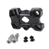 Maxbell Motorcycle Handlebar Riser Sturdy Lightweight Metal for Honda Motorbike Black