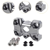 Maxbell Motorcycle Handlebar Riser Sturdy Lightweight Metal for Honda Motorbike Titanium Color