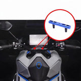Maxbell Generic Motorcycle Crossbar Modification Parts Motorcycle Handlebar Modified Blue