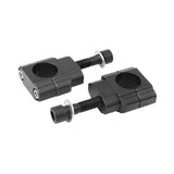 Maxbell 28mm Handlebar Bar Mount Clamp Riser for Motorbike Motocross Dirt Bikes Black
