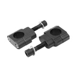 Maxbell 28mm Handlebar Bar Mount Clamp Riser for Motorbike Motocross Dirt Bikes Black