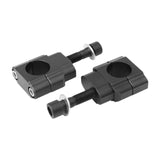 Maxbell 28mm Handlebar Bar Mount Clamp Riser for Motorbike Motocross Dirt Bikes Black