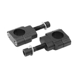 Maxbell 28mm Handlebar Bar Mount Clamp Riser for Motorbike Motocross Dirt Bikes Black