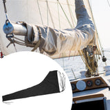 Maxbell Mainsail Boom Cover Foldable Easy to Use Weatherproof PU Coated Oxford Cloth 8 to 9 FT