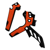 Maxbell Motorcycle Frame Guards Grip Hard Shell Side Protection Cover for Ktm Orange and Black