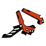 Maxbell Motorcycle Frame Guards Grip Hard Shell Side Protection Cover for Ktm Orange and Black