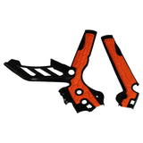 Maxbell Motorcycle Frame Guards Grip Hard Shell Side Protection Cover for Ktm Orange and Black