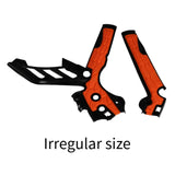 Maxbell Motorcycle Frame Guards Grip Hard Shell Side Protection Cover for Ktm Orange and Black