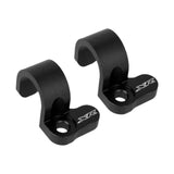 Maxbell 2 Pieces Rear Brake Hose Guide Clamp Sturdy for Cars XR600 XR650 XR400R Black