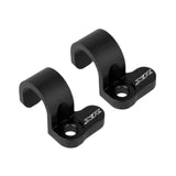 Maxbell 2 Pieces Rear Brake Hose Guide Clamp Sturdy for Cars XR600 XR650 XR400R Black