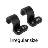 Maxbell Rear Brake Line Clamps Motorcycle Parts Brake Hose Snap Clamp for Honda Black