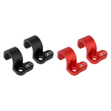 Maxbell Rear Brake Line Clamps Motorcycle Parts Brake Hose Snap Clamp for Honda Black