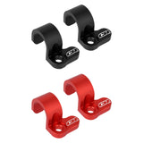 Maxbell Rear Brake Line Clamps Motorcycle Parts Brake Hose Snap Clamp for Honda Black