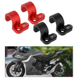 Maxbell Rear Brake Line Clamps Motorcycle Parts Brake Hose Snap Clamp for Honda Black