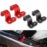 Maxbell Rear Brake Line Clamps Motorcycle Parts Brake Hose Snap Clamp for Honda Black