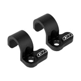 Maxbell Rear Brake Line Clamps Motorcycle Parts Brake Hose Snap Clamp for Honda Black