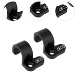 Maxbell Rear Brake Line Clamps Motorcycle Parts Brake Hose Snap Clamp for Honda Black