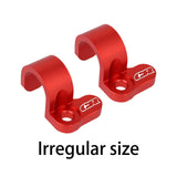 Maxbell Rear Brake Line Clamps Motorcycle Parts Brake Hose Snap Clamp for Honda Red