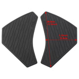 Maxbell Motorcycle Side Tank Pad 2Pcs Gas Tank Protectors Assembly Parts Accessories
