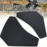 Maxbell Motorcycle Side Tank Pad 2Pcs Gas Tank Protectors Assembly Parts Accessories