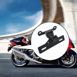 Maxbell Motorcycle License Plate Mount Replacement for Suzuki GSX1300R Hayabusa Black