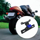 Maxbell Motorcycle License Plate Mount Replacement for Suzuki GSX1300R Hayabusa Blue