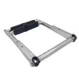 Maxbell 2 Step Telescoping Marine Ladder Non Slip for Pontoon Boat Yacht Dinghy