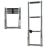 Maxbell Telescopic Boat Ladder Easy Install 3 Steps for Underwater Boat Docking