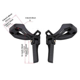 Maxbell Motorcycle Foot Pegs Sturdy Foldable Foot Pedal for Motorcycle Supplies