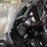 Maxbell Navigation Bar Mount Bracket Black Sturdy for Honda CB500x 2015 to 2022