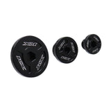 Maxbell Engine Timing Cap Oil Screw Motor Accessory Rust Resistant Crankcase Cover Black